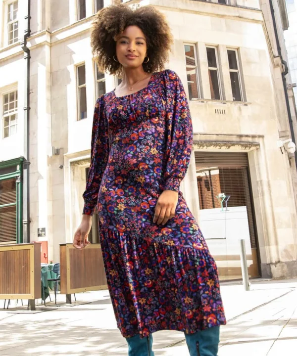 Shop Women's Collection | Midi Dresses | Maxi Dresses | Boho Dresses | Occasion Outfits | Petite | Dresses | Sale Dresses | Top Picks | Top Picks | Top Picks | Top Picks | Top Picks | Women's | Women's | Women's Joe Browns Lola Floral Jersey Dress Multi