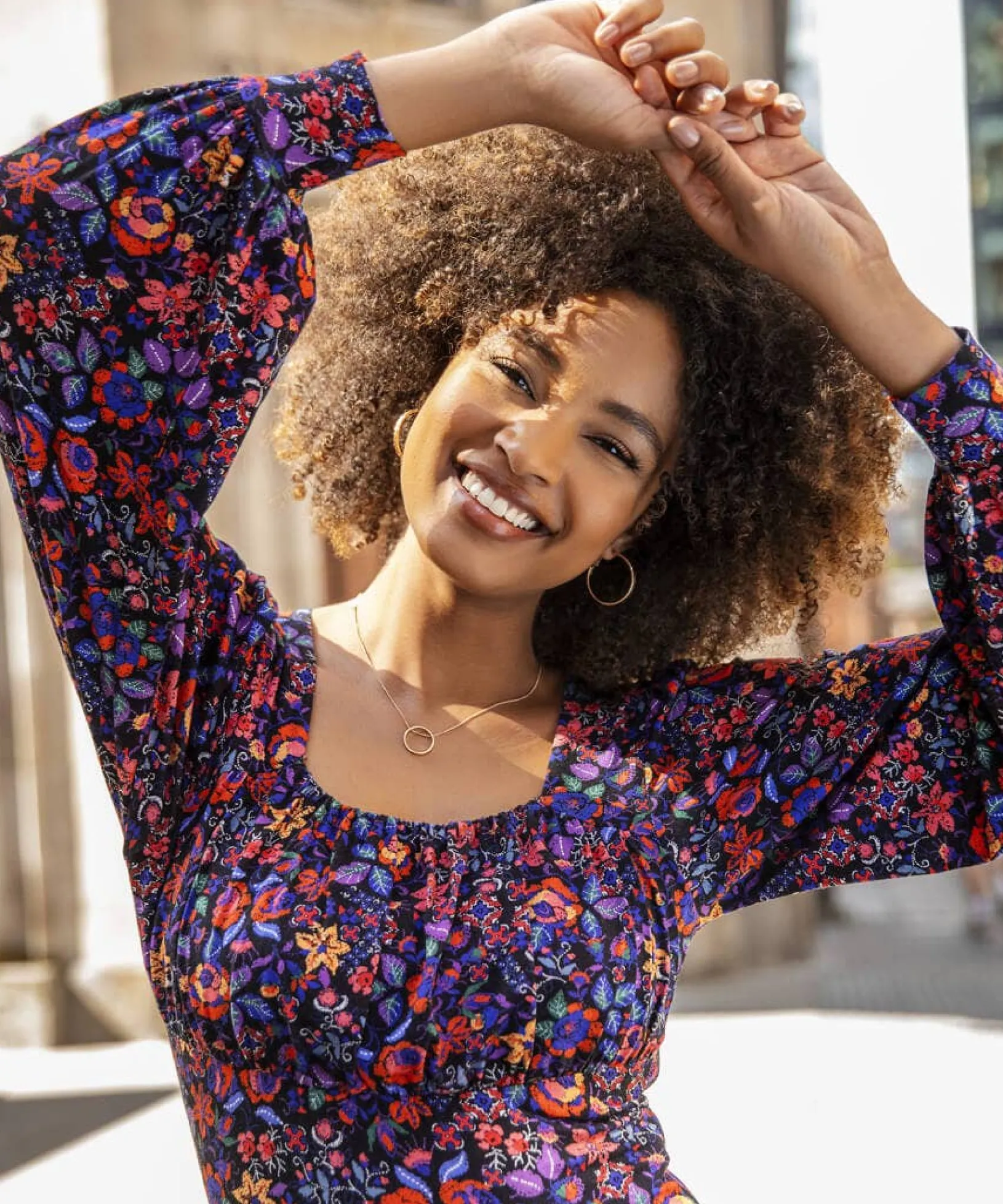 lola_floral_jersey_dress_6.webp Shop Women's Collection | Midi Dresses | Maxi Dresses | Boho Dresses | Occasion Outfits | Petite | Dresses | Sale Dresses | Top Picks | Top Picks | Top Picks | Top Picks | Top Picks | Women's | Women's | Women's Joe Browns Lola Floral Jersey Dress Multi