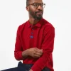 Shop Men's Collection | Henley Tops | Tops & T-Shirts | Sale Tops & T-Shirts | Top Picks | Men,s | Men,s | Men,s Joe Browns Long Sleeve Perfect Polo Red / Purple
