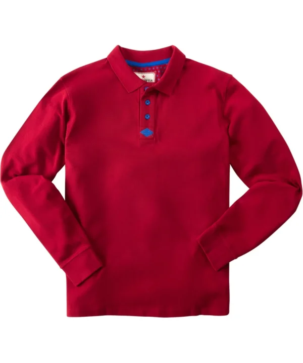 Shop Men's Collection | Henley Tops | Tops & T-Shirts | Sale Tops & T-Shirts | Top Picks | Men，s | Men，s | Men，s Joe Browns Long Sleeve Perfect Polo Red / Purple