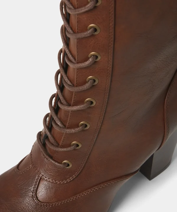 Knee High Boots | Boots & Shoes | Top Picks | Women's Joe Browns Louis Street Lace Up Boots Rich Brown