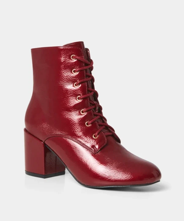 Knee High Boots | Ankle Boots | Party Footwear | Boots & Shoes | Top Picks | Top Picks | Top Picks | Women's Joe Browns Love Letter Patent Boots Red