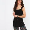 Sale Tops, Tunics & Blouses | Women's Joe Browns Lovely Shirred Top Black / White