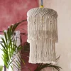 Nature Décor | Sale Lighting | Home | Home Joe Browns Magnificent Macrame Tiered Shade Cream