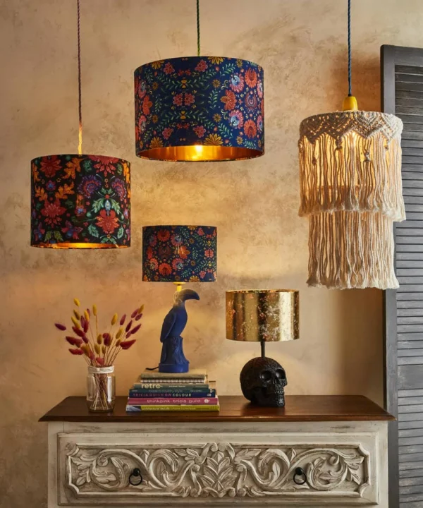 Nature Décor | Sale Lighting | Home | Home Joe Browns Magnificent Macrame Tiered Shade Cream
