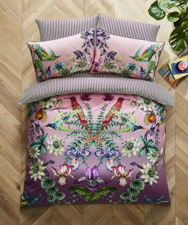 Bedroom | Floral Décor | Nature Décor | Bedding | Home | Home | Home | Home Joe Browns Marvellous Mirrored Bird Reversible Bed Set Multi