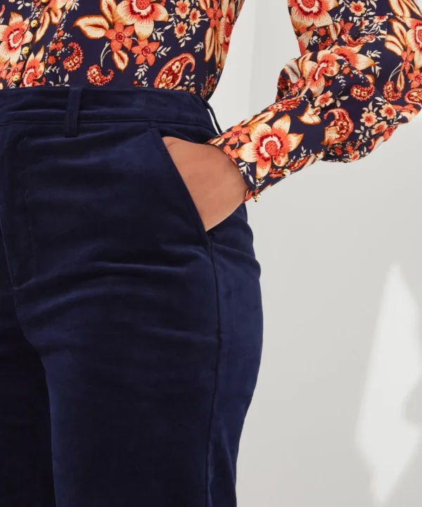 Shop Women's Collection | Jeans & Trousers | Top Picks | Women's Joe Browns Marvellous Moleskin Trousers Midnight