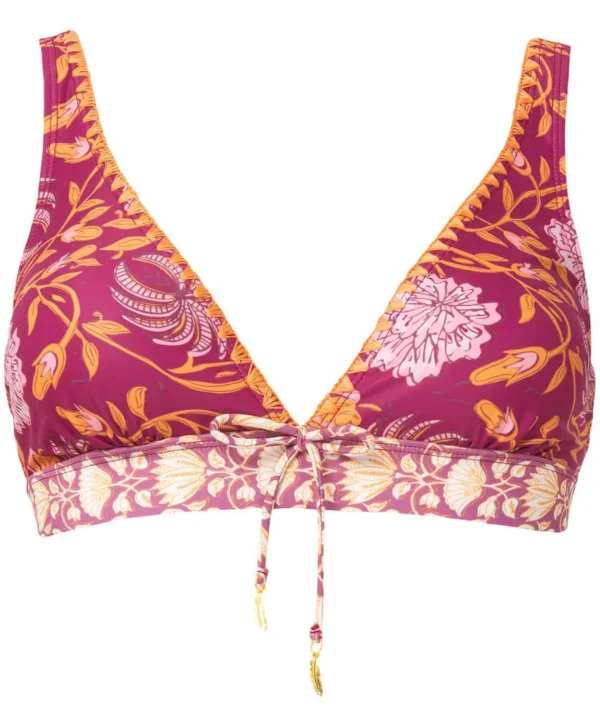 Swimwear | Women's Joe Browns Mexicano Boho Bikini Top Raspberry Multi