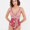 Swimwear | Women's Joe Browns Mexicano Boho Swimsuit Raspberry Multi