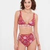 Swimwear | Women's Joe Browns Mexicano Boho Waist Briefs Raspberry Multi