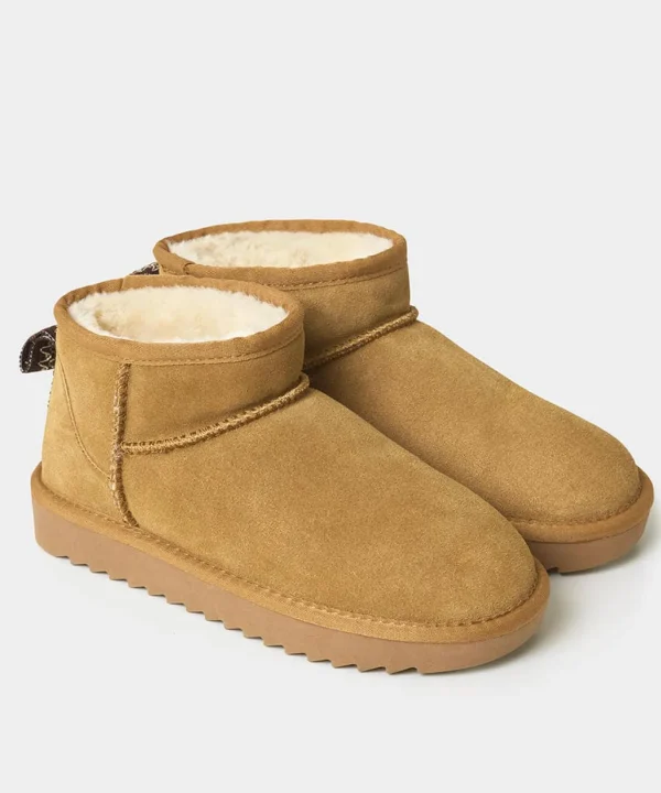 Ankle Boots | Gifts | Boots & Shoes | Top Picks | Women's | Women's Joe Browns Mini Snug Suede Boots Tan