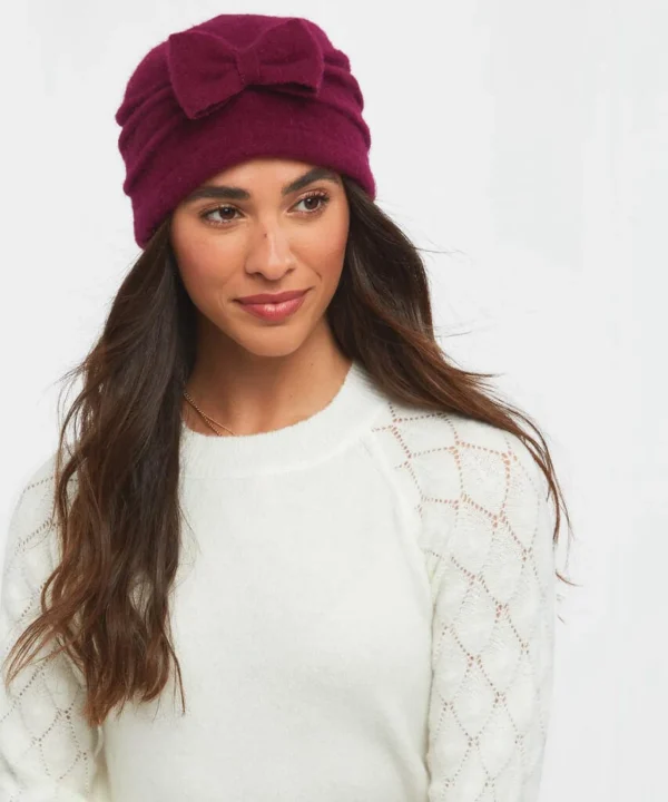 Accessories & Jewellery | Sale Accessories & Jewellery | Women's | Women's Joe Browns Miss Brookes Wool Cloche Damson
