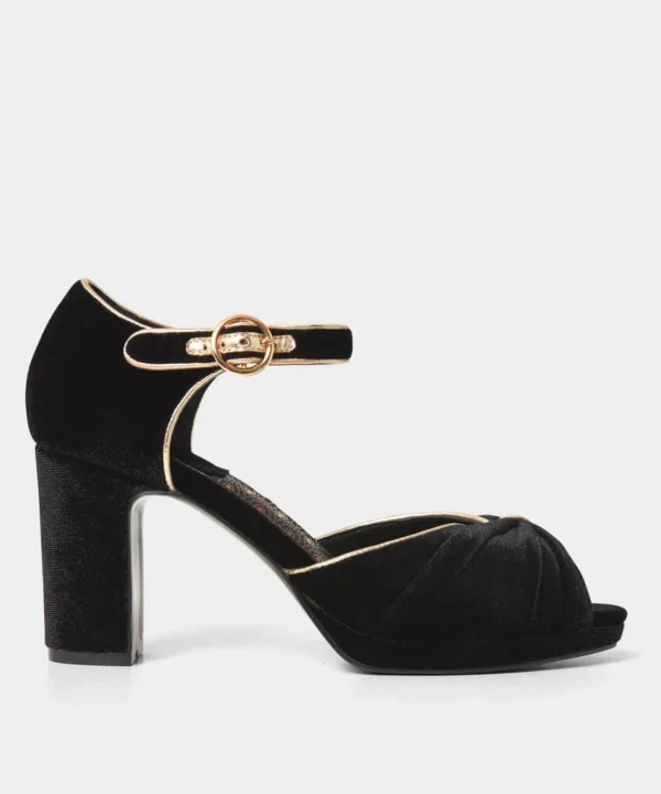 Party Footwear | Gifts | Boots & Shoes | Sale Boots & Shoes | Top Picks | Women's | Women's | Women's Joe Browns Misty Velvet Shoes Black