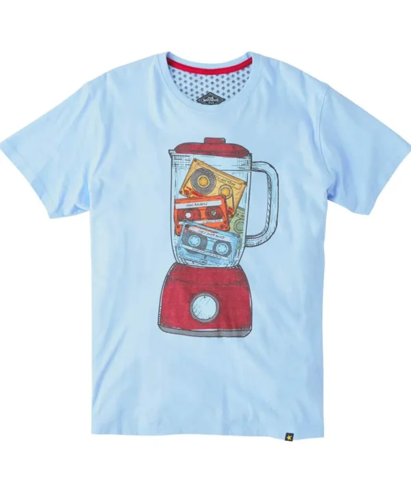Shop Men's Collection | Graphic T-Shirts | Gifts | Tops & T-Shirts | Sale Tops & T-Shirts | Top Picks | Top Picks | Men，s | Men，s | Men，s Joe Browns Mix Tape Tee Blue