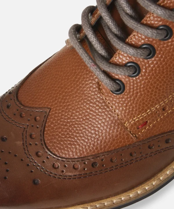 Brogues | Boots | Boots & Shoes | Top Picks | Top Picks | Men，s Joe Browns Mix Up Premium Leather Boots Tan Multi