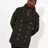 Shop Men's Collection | Coats & Jackets | Sale Coats & Jacket | Top Picks | Men,s | Men,s Joe Browns Mixing It Up Military Coat Green