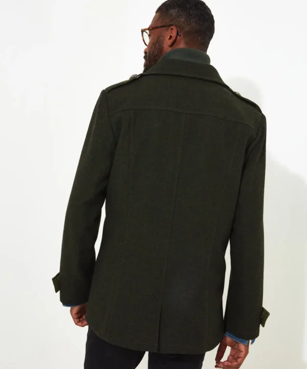 Shop Men's Collection | Coats & Jackets | Sale Coats & Jacket | Top Picks | Men,s | Men,s Joe Browns Mixing It Up Military Coat Green