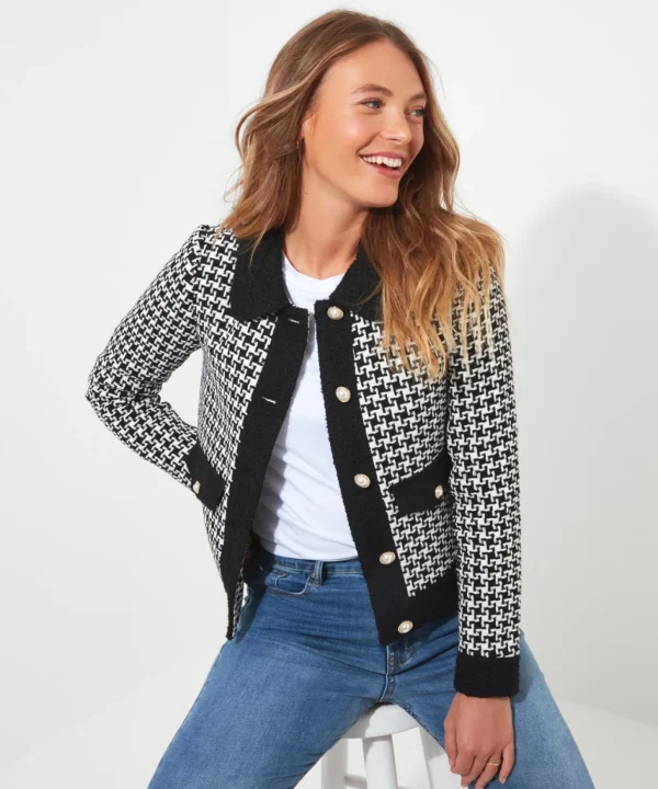 Coats & Jackets | Shop Blazers | Sale Coats & Jacket | Women's | Women's | Women's Joe Browns Mono Magic Jacket Black/White