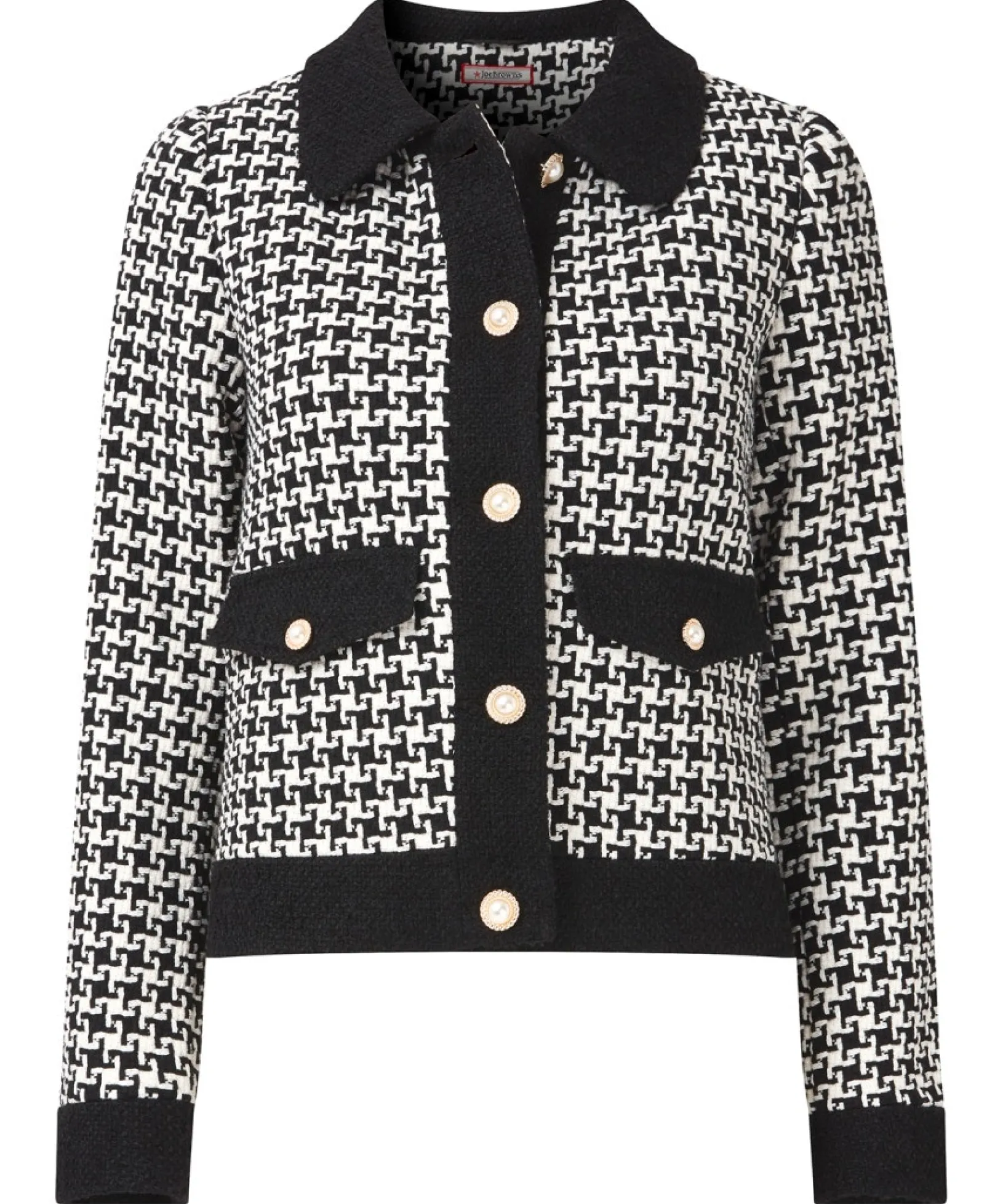 mono_magic_jacket_1.webp Coats & Jackets | Shop Blazers | Sale Coats & Jacket | Women's | Women's | Women's Joe Browns Mono Magic Jacket Black/White