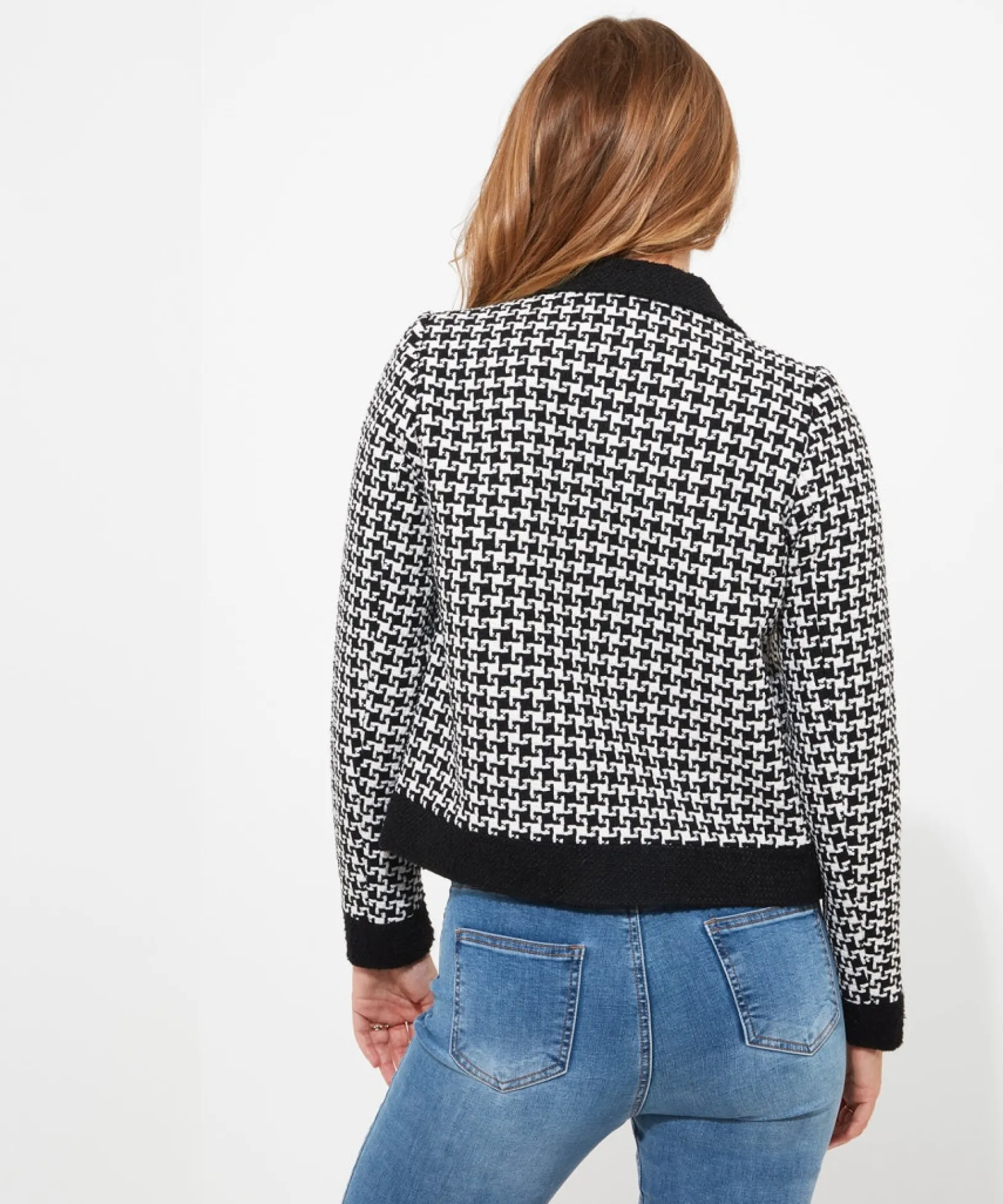 mono_magic_jacket_4.webp Coats & Jackets | Shop Blazers | Sale Coats & Jacket | Women's | Women's | Women's Joe Browns Mono Magic Jacket Black/White