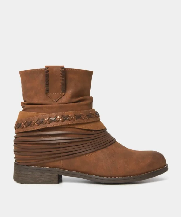 Ankle Boots | Boots & Shoes | Sale Boots & Shoes | Top Picks | Women's | Women's Joe Browns New Mexico Boho Ankle Boots Tan