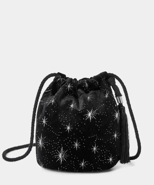 Gifts | Handbags & Purses | Accessories & Jewellery | Sale Handbags & Purses | Women's | Women's | Women's | Women's Joe Browns Night Star Velvet Bag Black Multi