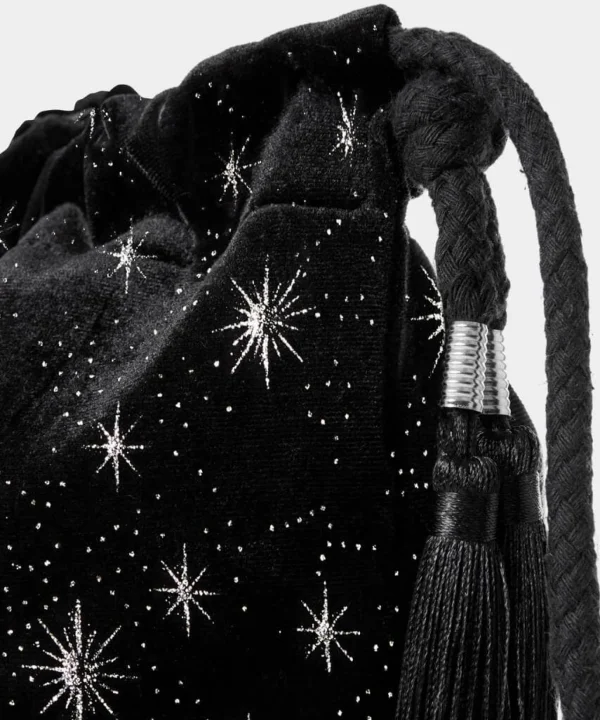 Gifts | Handbags & Purses | Accessories & Jewellery | Sale Handbags & Purses | Women's | Women's | Women's | Women's Joe Browns Night Star Velvet Bag Black Multi