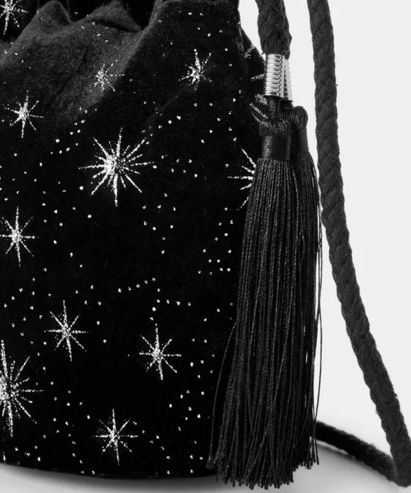 Gifts | Handbags & Purses | Accessories & Jewellery | Sale Handbags & Purses | Women's | Women's | Women's | Women's Joe Browns Night Star Velvet Bag Black Multi