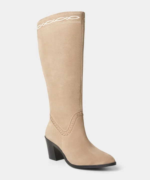 Knee High Boots | Boots & Shoes | Sale Boots & Shoes | Top Picks | Women's | Women's Joe Browns No Comparison Suede Boots Natural