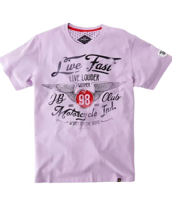 Shop Men's Collection | Graphic T-Shirts | Tops & T-Shirts | Sale Tops & T-Shirts | Top Picks | Top Picks | Men，s | Men，s Joe Browns No Glory Tee Lilac