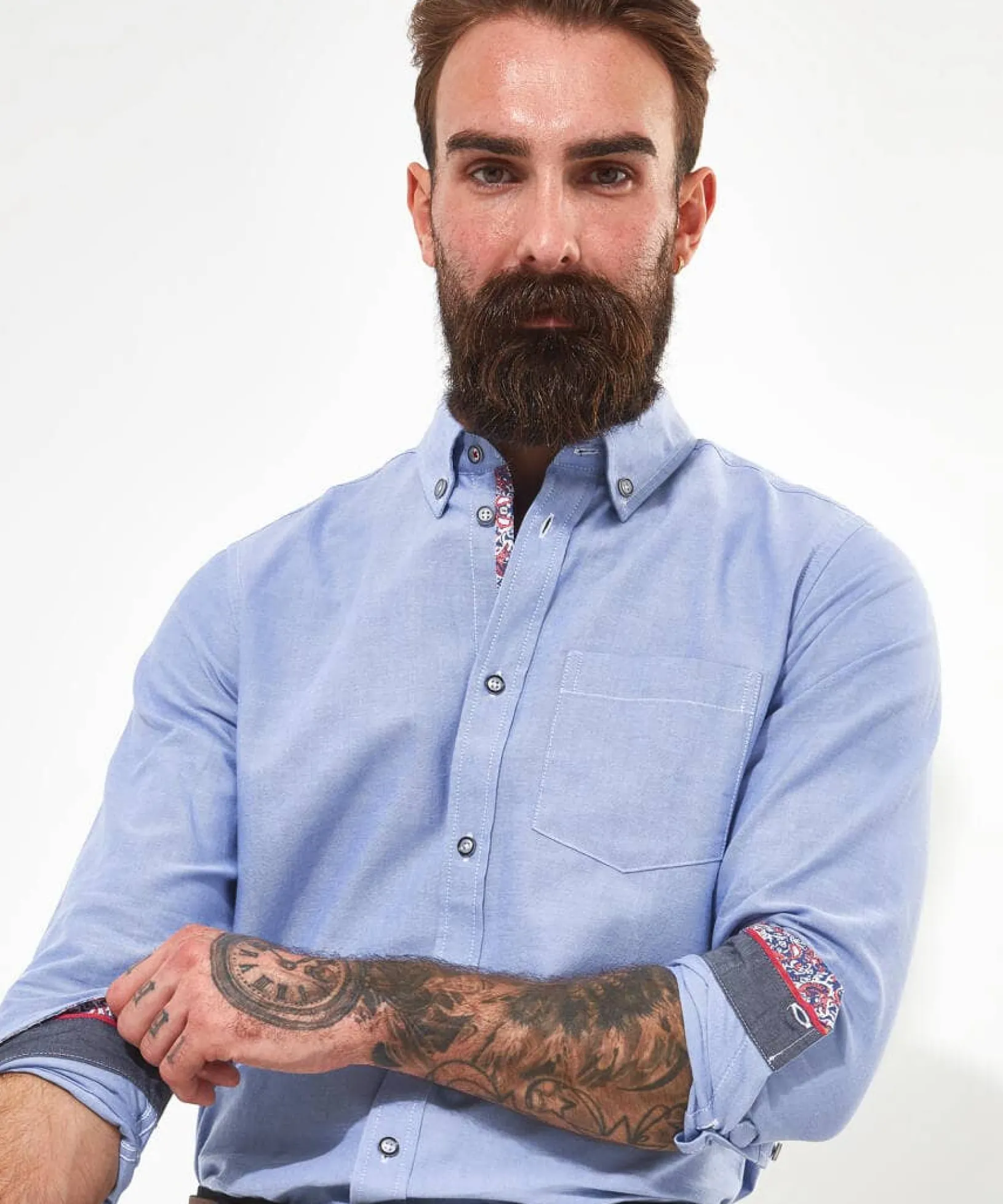 no_ordinary_oxford_shirt_0.webp Work Shirts | Shirts | Top Picks | Men,s Joe Browns No Ordinary Oxford Shirt Blue