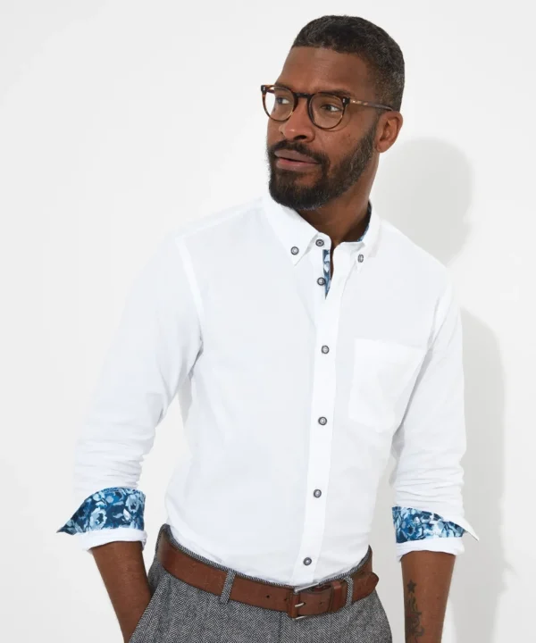 Shop Men's Collection | Work Shirts | Men's Tailoring | Shirts | Top Picks | Top Picks | Top Picks | Men，s Joe Browns Not Just An Oxford Shirt White