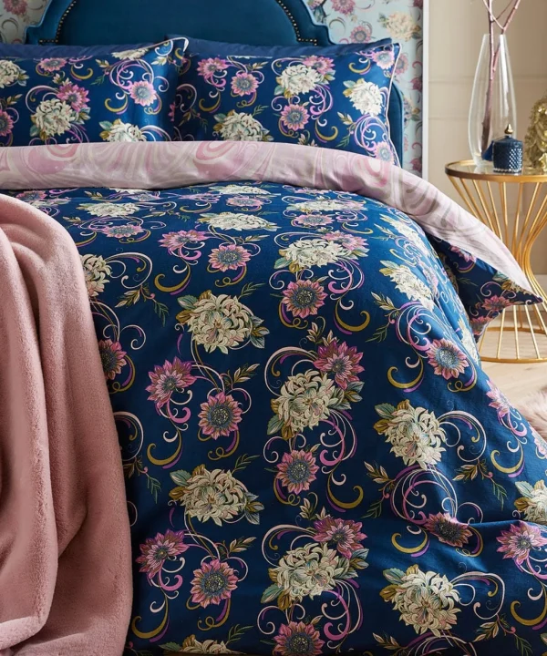 Bedding | Home Joe Browns Nouveau Peacock Reversible Bedset Blush