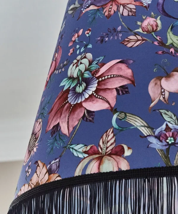 Living Room | Bedroom | Nouveau Reflections | Floral Décor | Nature Décor | Lighting & Lamps | Home | Home | Home | Home | Home | Home Joe Browns Nouveau Printed Pendant Shade Grey