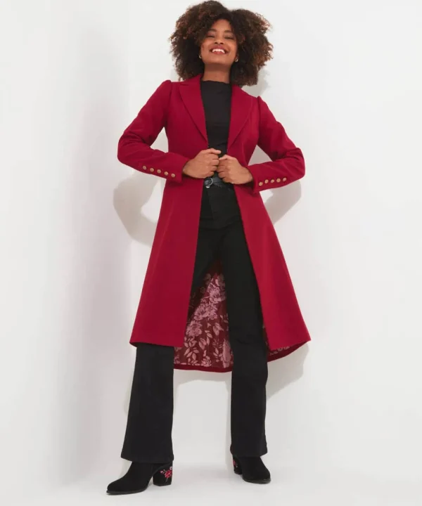 Shop Women's Collection | Occasion Outfits | Coats & Jackets | Top Picks | Top Picks | Women's Joe Browns Oh So Sophisticated Coat Red