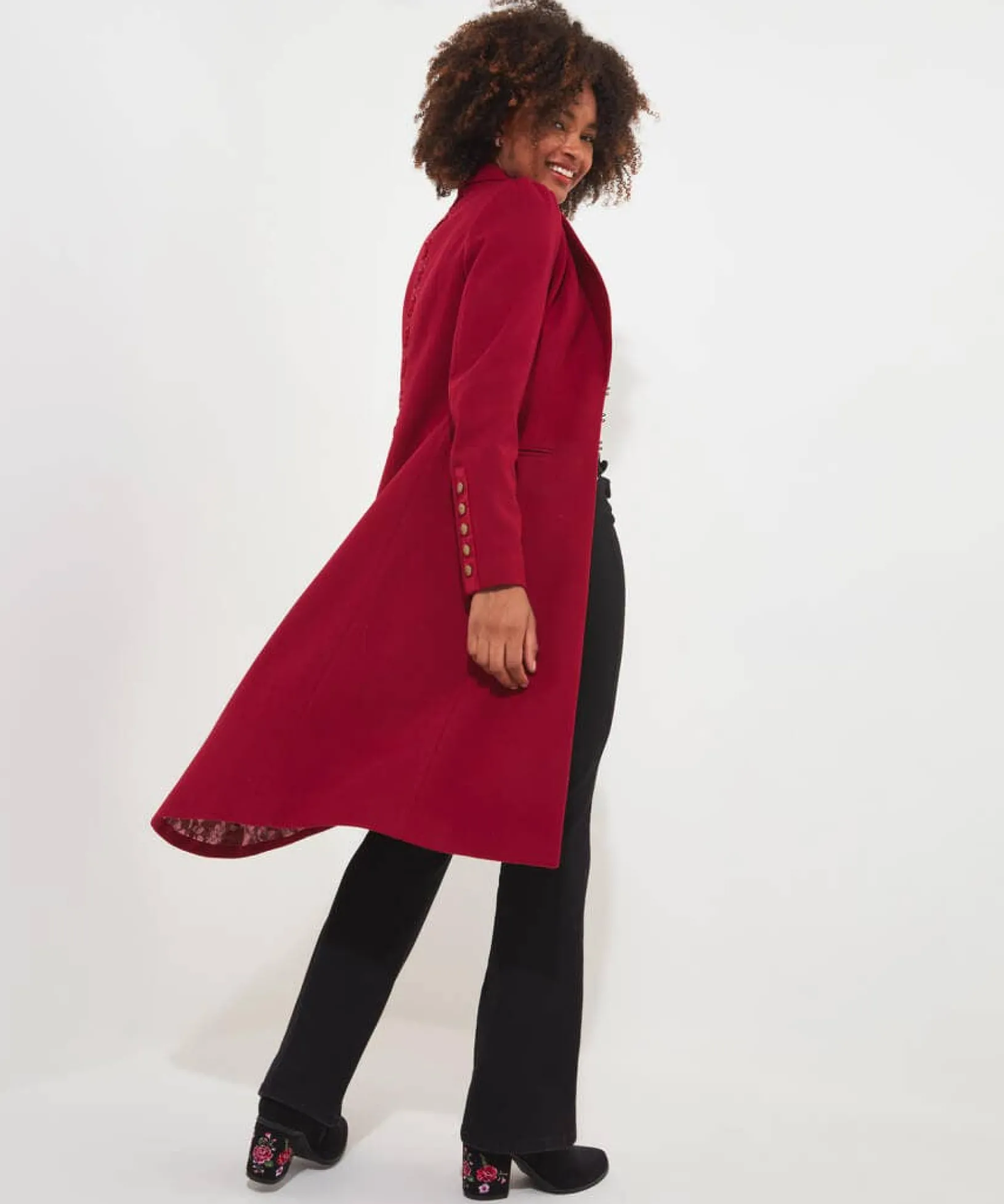 oh_so_sophisticated_coat_4.webp Shop Women's Collection | Occasion Outfits | Coats & Jackets | Top Picks | Top Picks | Women's Joe Browns Oh So Sophisticated Coat Red