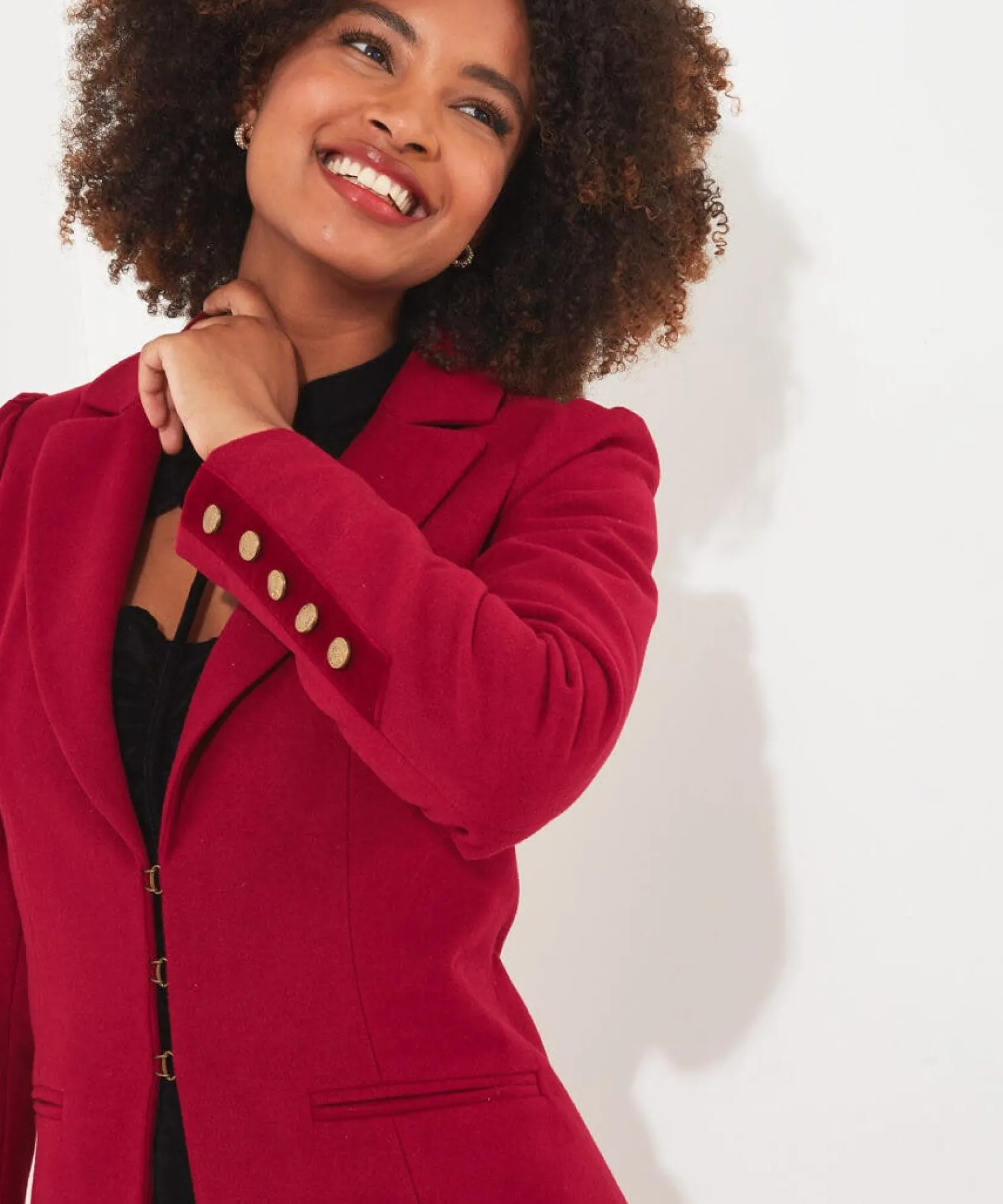 oh_so_sophisticated_coat_5.webp Shop Women's Collection | Occasion Outfits | Coats & Jackets | Top Picks | Top Picks | Women's Joe Browns Oh So Sophisticated Coat Red
