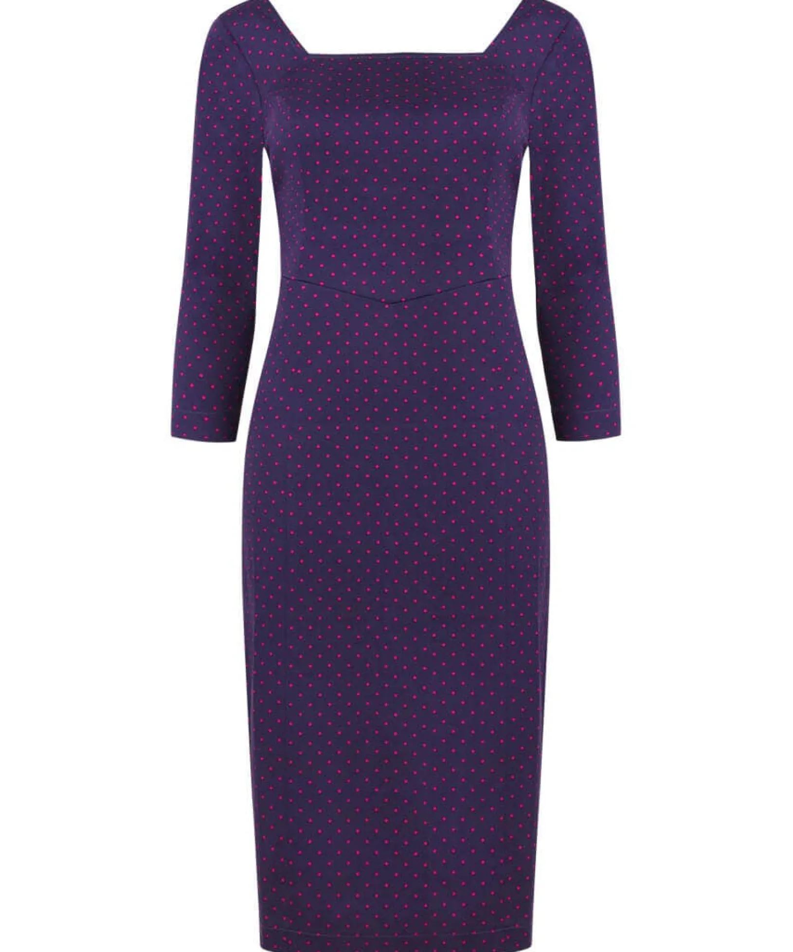 Sale Dresses | Women's Joe Browns Oh So Vintage Button Back Dress Navy