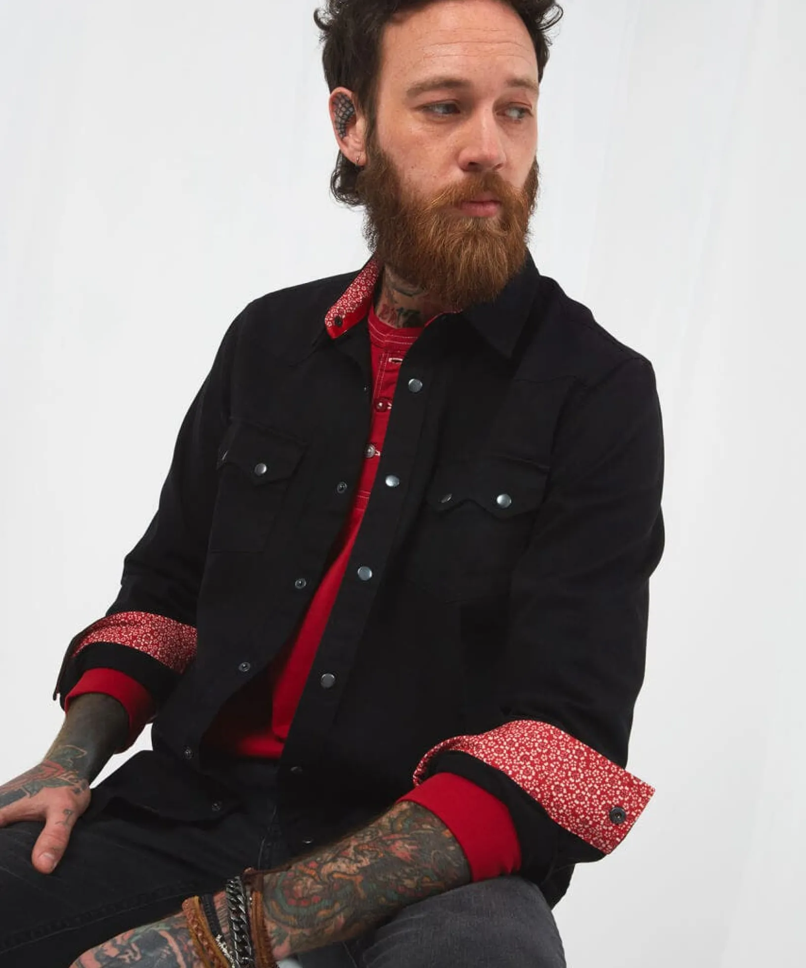 on_the_road_shirt_0.webp Shirts | Men,s Joe Browns On The Road Shirt Black