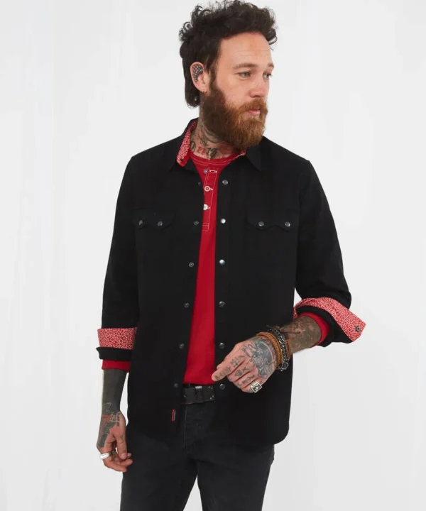 Shirts | Men,s Joe Browns On The Road Shirt Black
