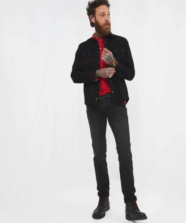 Shirts | Men,s Joe Browns On The Road Shirt Black
