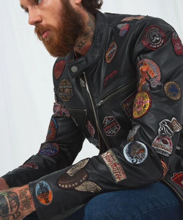 Leather Jackets | Coats & Jackets | Men，s | Men，s Joe Browns On Tour Leather Jacket Black