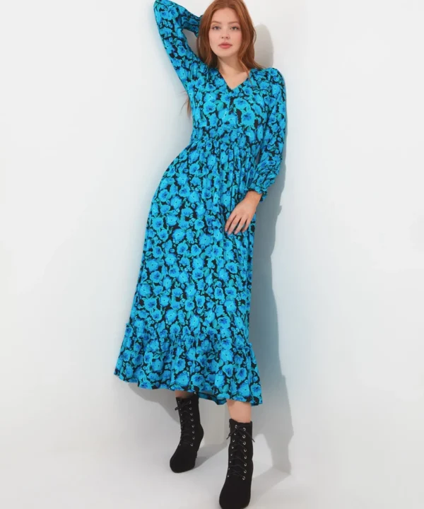 Shop Women's Collection | Maxi Dresses | Petite | Dresses | Sale Dresses | Top Picks | Top Picks | Women's | Women's | Women's Joe Browns Out Of The Jersey Dress Blue