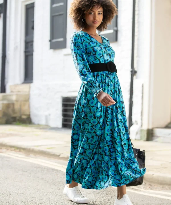 Shop Women's Collection | Maxi Dresses | Petite | Dresses | Sale Dresses | Top Picks | Top Picks | Women's | Women's | Women's Joe Browns Out Of The Jersey Dress Blue