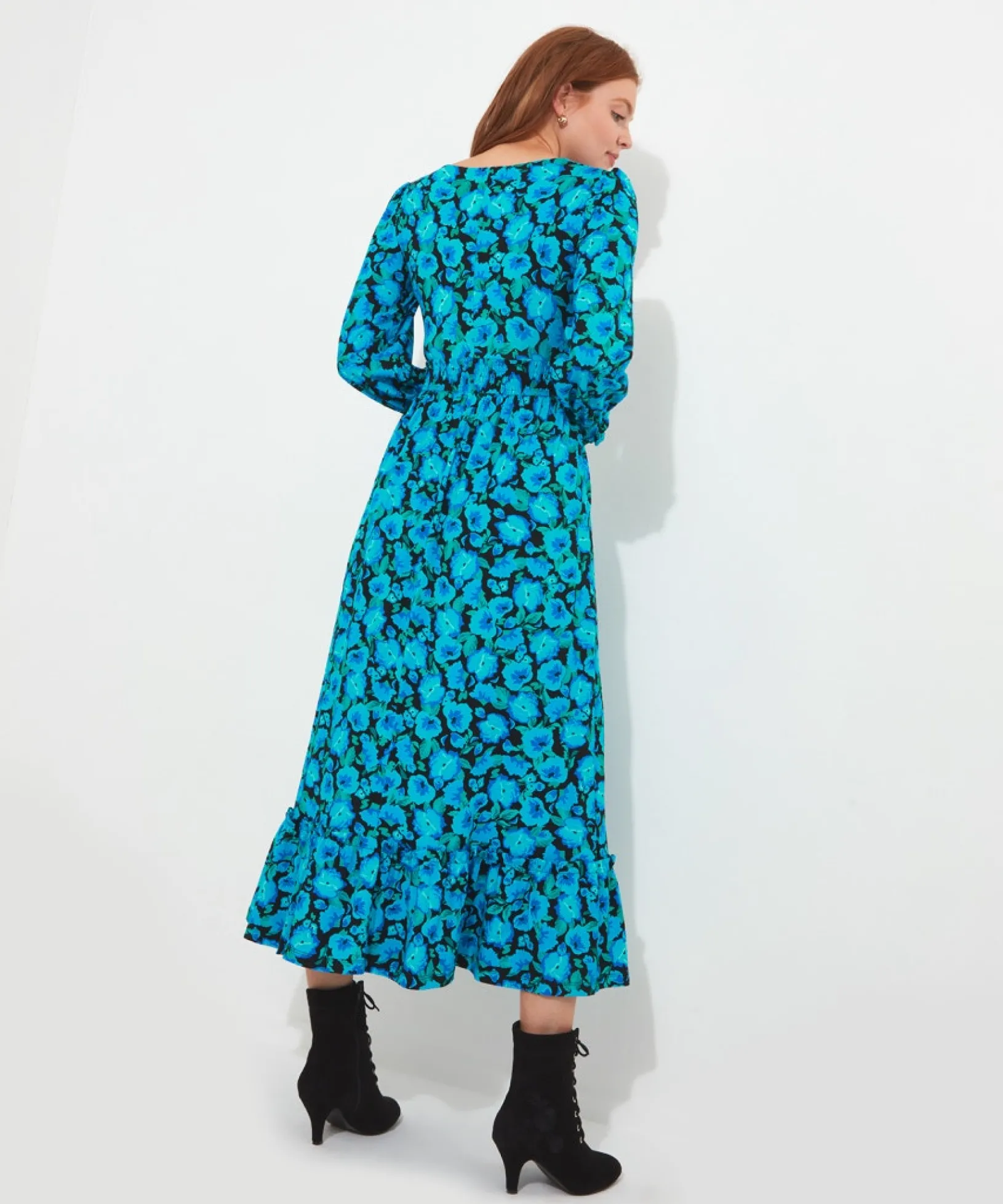 out_of_the_blue_jersey_dr_4.webp Shop Women's Collection | Maxi Dresses | Petite | Dresses | Sale Dresses | Top Picks | Top Picks | Women's | Women's | Women's Joe Browns Out Of The Jersey Dress Blue