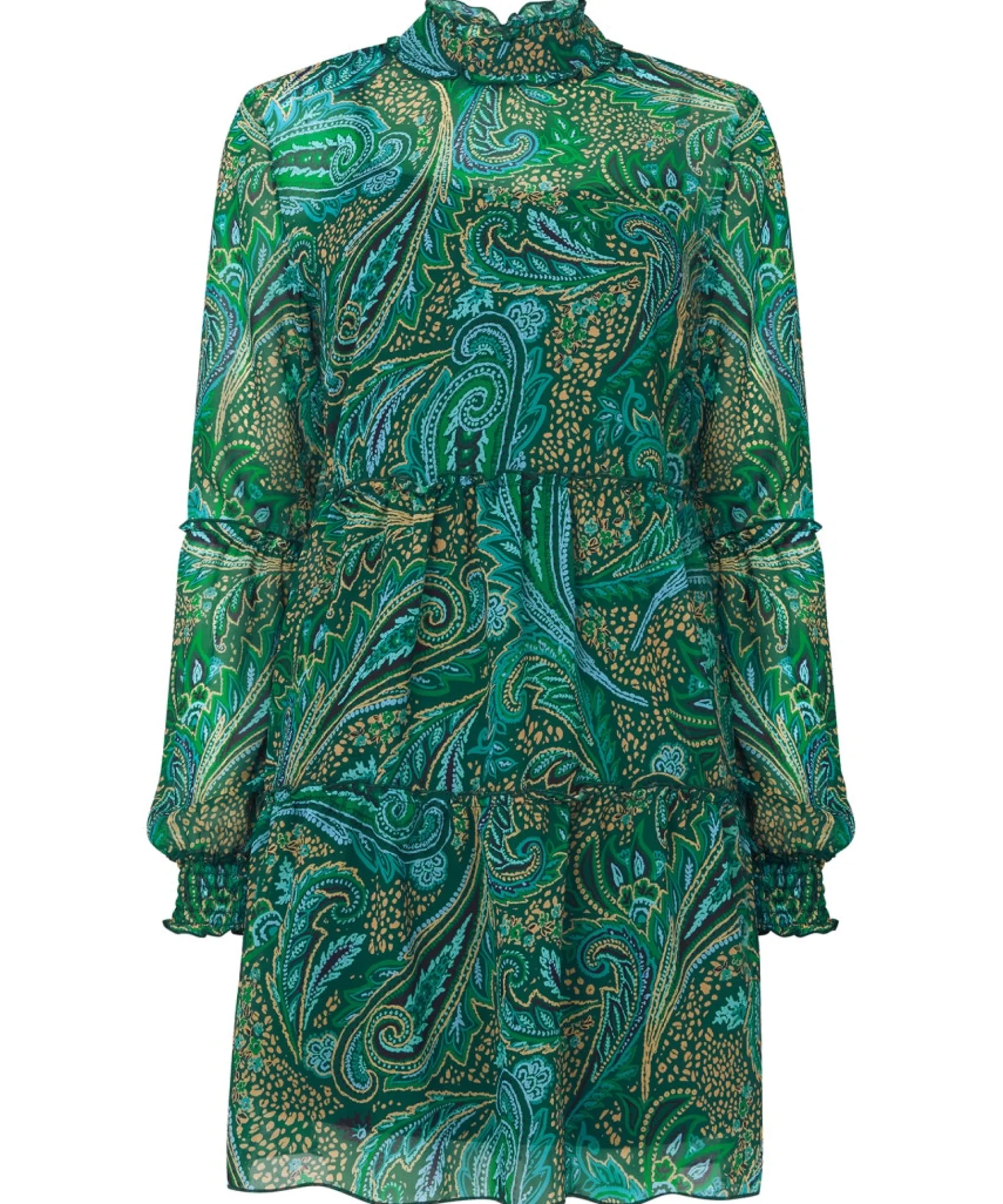 paisley_promise_tunic_dre_1.webp Tops, Tunics & Blouses | Sale Tops, Tunics & Blouses | Women's | Women's Joe Browns Paisley Promise Tunic Dress Green