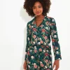 Pyjamas & Loungewear | Gifts | Sale Pyjamas & Loungewear | Sale Tops, Tunics & Blouses | Women's | Women's | Women's | Women's Joe Browns Print Pyjama Top Peacock