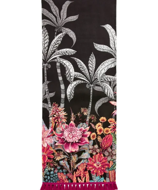 Endless Sunsets | Floral Décor | Nature Décor | Kitchen | Home | Home | Home | Home Joe Browns Perfect Palms Table Runner Black