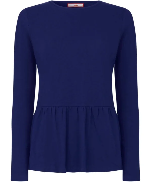 Sale Tops, Tunics & Blouses | Women's Joe Browns Perfect Peplum Top Blue / Orange