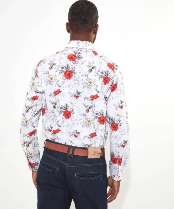 Shop Men's Collection | Funky Shirts | Men's Partywear | Gifts | Shirts | Sale Shirts | Top Picks | Top Picks | Top Picks | Men,s | Men,s | Men,s Joe Browns Perfect Print Shirt White